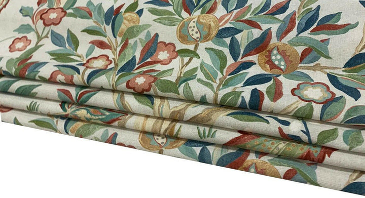 William Morris - Melsetter - Linen - Made To Measure Professionally Made Roman Blind.