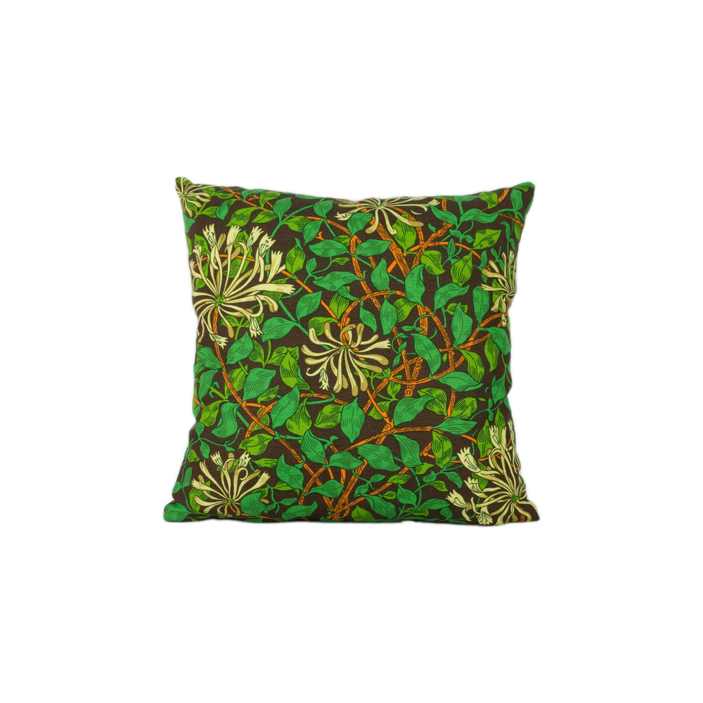 William Morris - Honeysuckle - Autumn - Cushion Cover Throw Pillow Designer Home Decor.