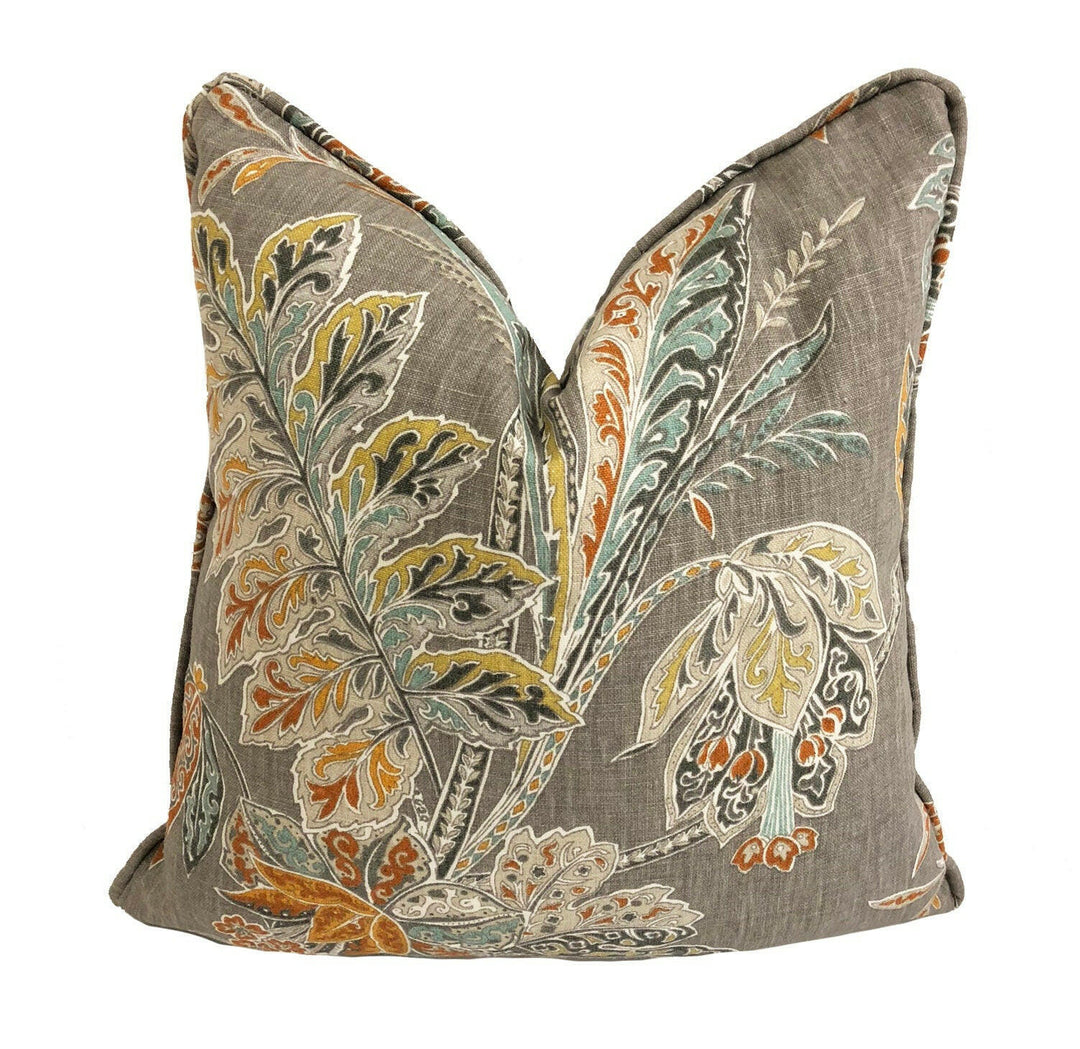 Kravet - Ishana - Turmeric - Cushion Cover Pillow Throw Self Piped.