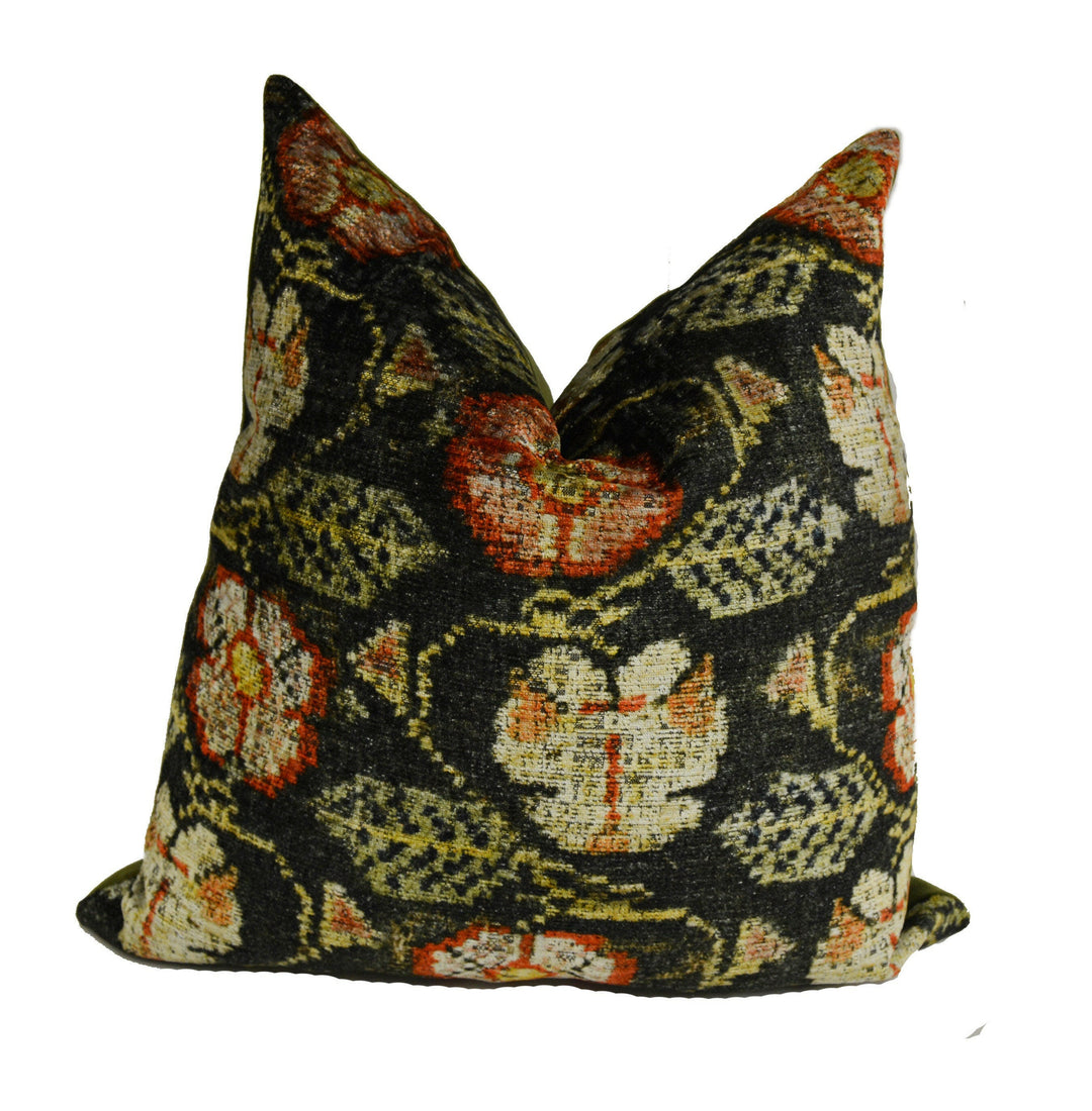 Designers Guild - Tapestry Velvet - Emerald - Stunning Luxury Designer Cushion Cover Throw Pillow Home Decor.