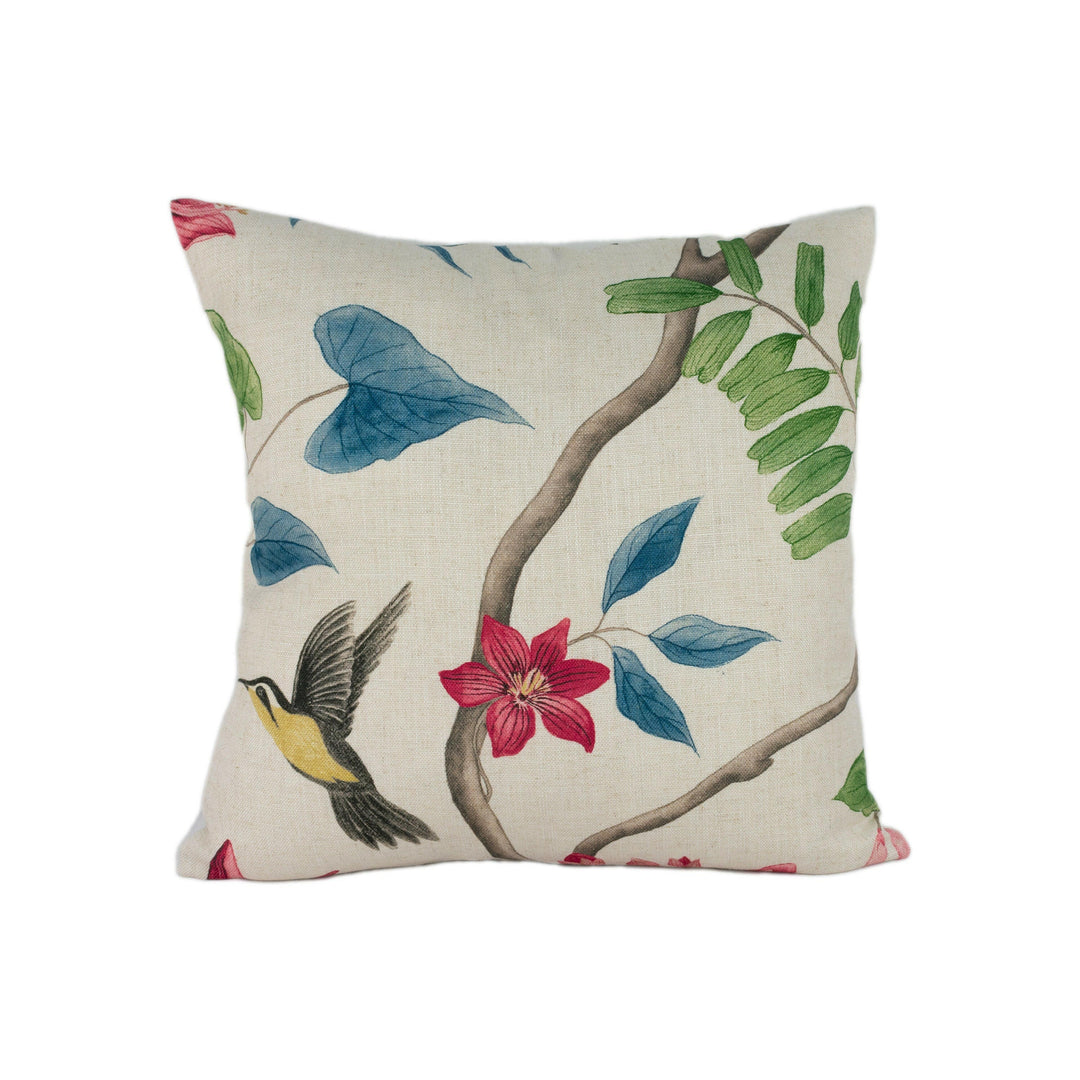 Sanderson - Clementine - Indienne - Cushion Cover Throw Pillow Stunning Designer Home Decor.