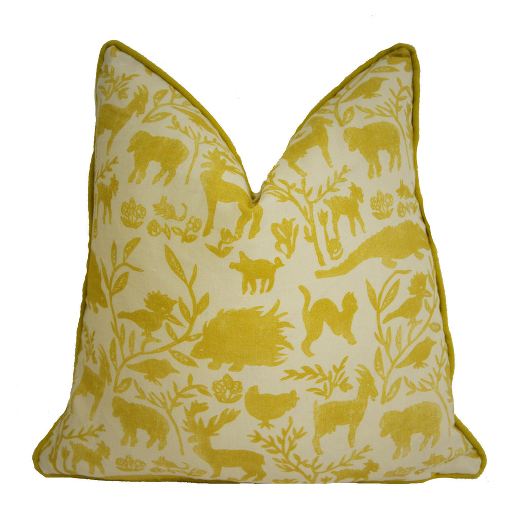 Flockhart Fabrics - Nursery Design - Cushion Cover Pillow Throw Vintage Design Stunning.