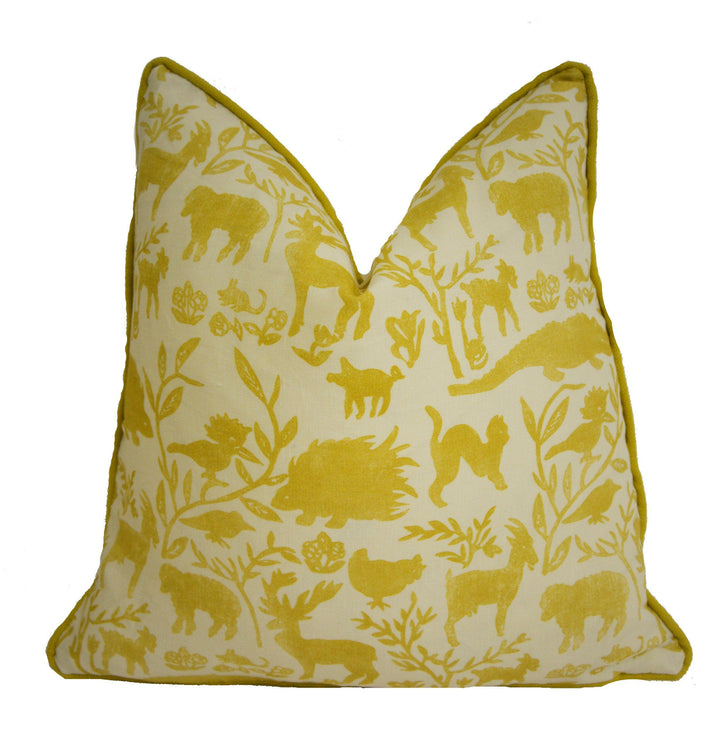 Flockhart Fabrics - Nursery Design - Cushion Cover Pillow Throw Vintage Design Stunning.