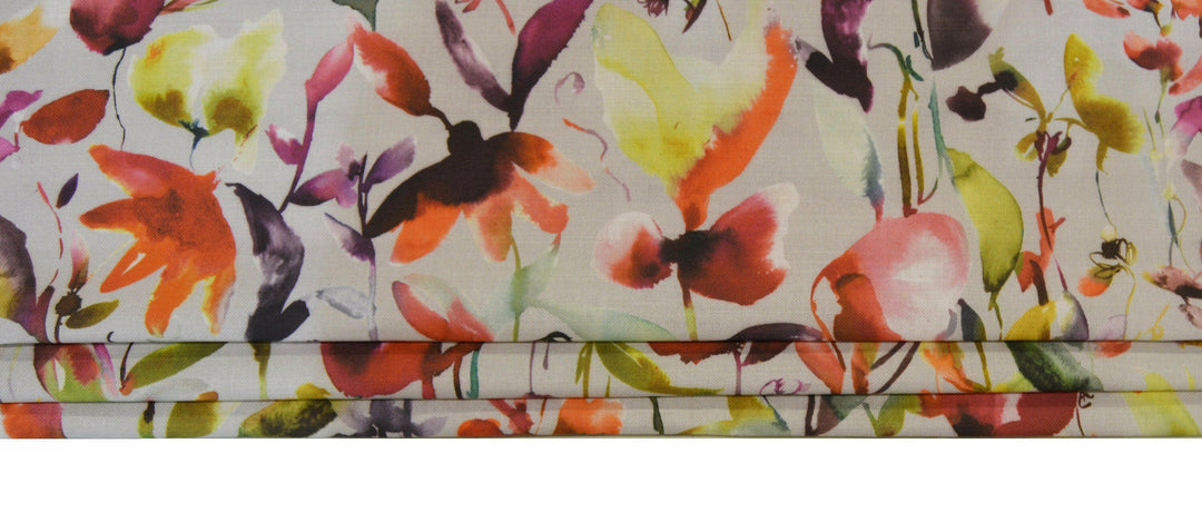 Voyage Decoration - Jayin - Silver  - Professionally Made Roman Blind Made to Measure.