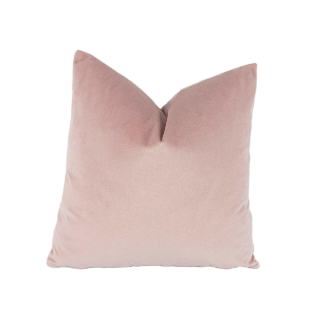 Stunning Pink Blush Velvet Cushion Cover Throw Pillow Home Decor.