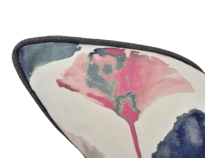 Prestigious Textiles - Camarillo - Flamingo - Playful Watercolour Floral Designer Cushion Cover - Luxury Throw Pillow - Handmade Home Decor.