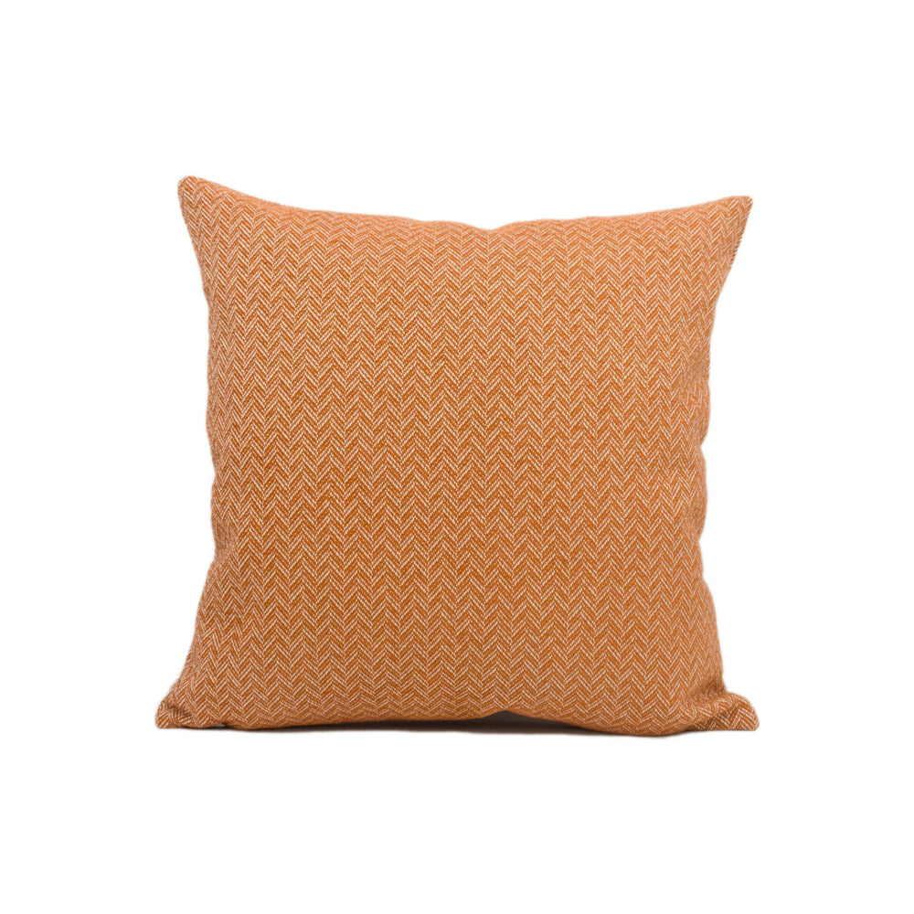 Clarke & Clarke - Trinity - Spice - Modern Herringbone Chenille Cushion Cover - Handmade Throw Pillow - Designer Home Décor.