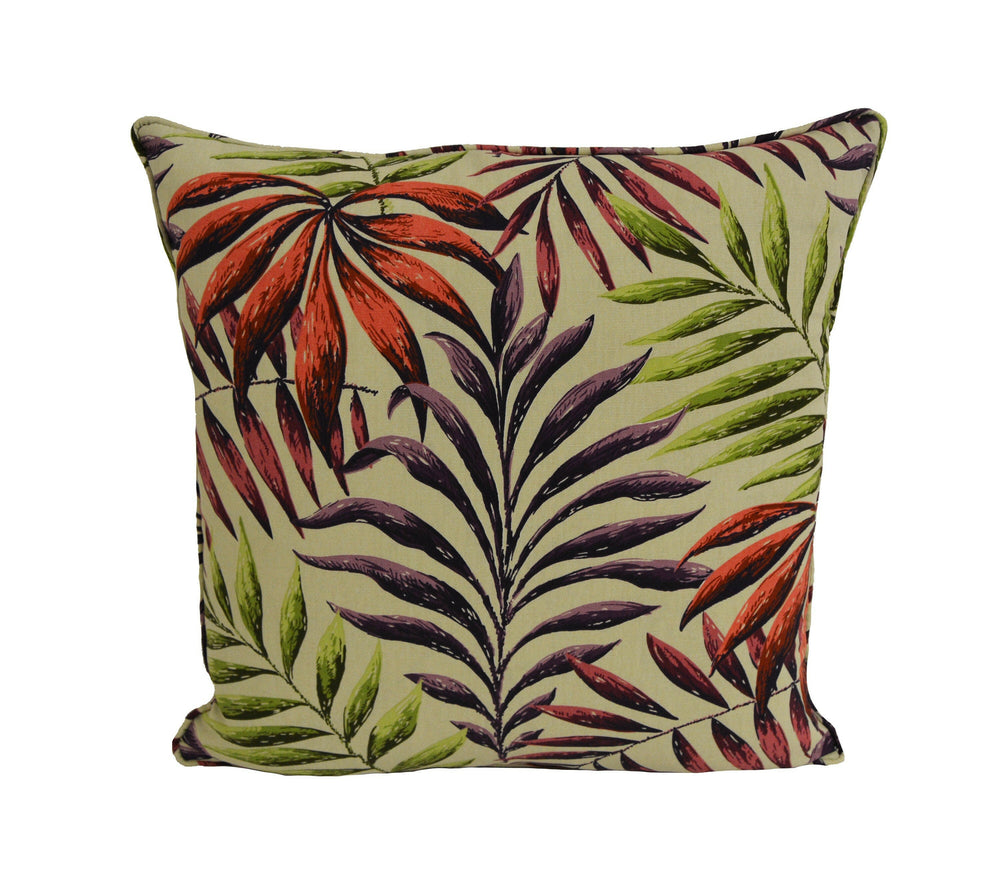 Iliv - Manila - Cranberry - Cushion Cover Pillow Throw Beautiful Fabric Self Piped.