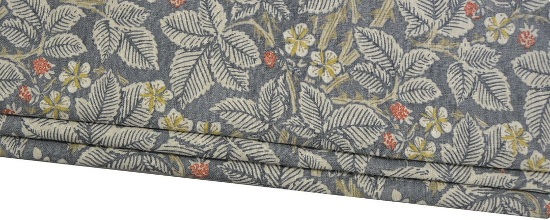 William Morris - Bramble - Mineral / Slate - Made To Measure Professionally Made Roman Blind.