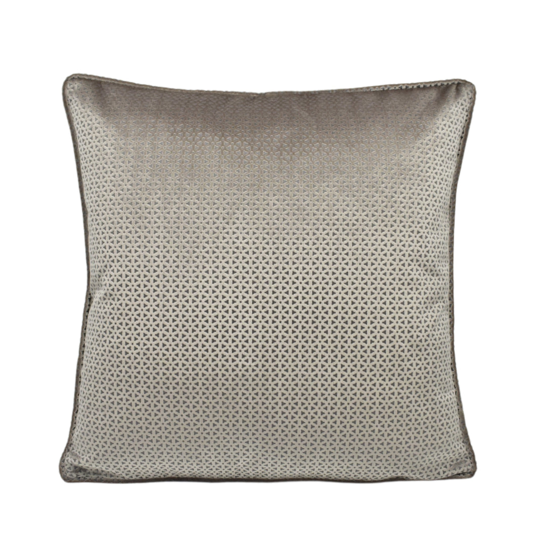Clarke & Clarke – Loreto – Taupe – Cushion Cover – Diamond Pattern Velvet
