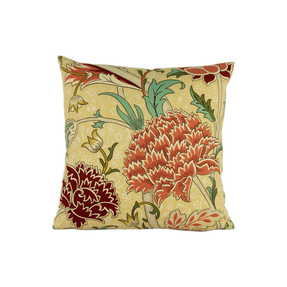William Morris - Cray - Biscuit / Brick - Stunning Classic English Designer Cushion Cover Home Décor Throw Pillow.
