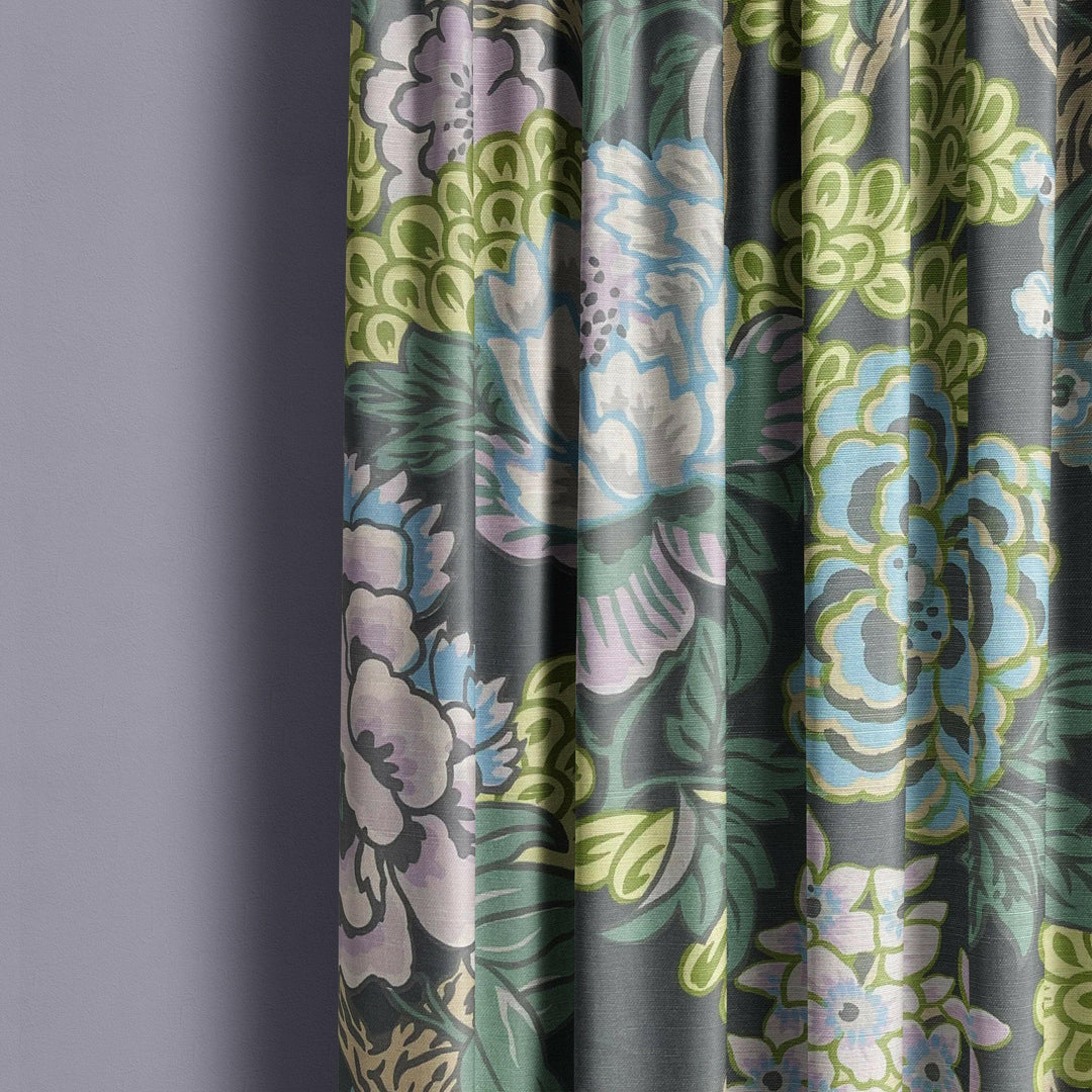 Thibaut - honshu - grey - curtains made to measure drapes designer home decor.
