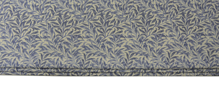 William Morris - Willow Bough Minor - Blue - Made To Measure Professionally Made Roman Blind.