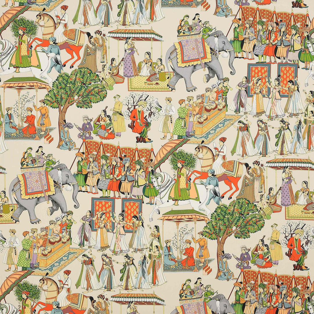 Manuel Canovas - Kalinda - Tangerine - Made To Measure Professionally Made Roman Blind.