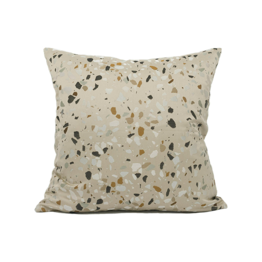Kuka Home - 22630 - Lastrico 20 - Terrazzo Inspired Jacquard Woven Cushion Cover - Handmade Throw Pillow - Designer Home Décor.