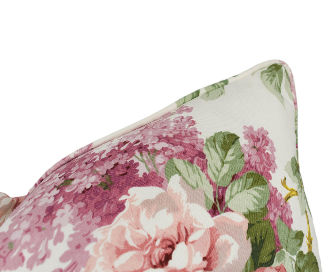 Sanderson - Sorilla - Pink /Lilac - Cushion Cover Throw Pillow Designer Home Decor.