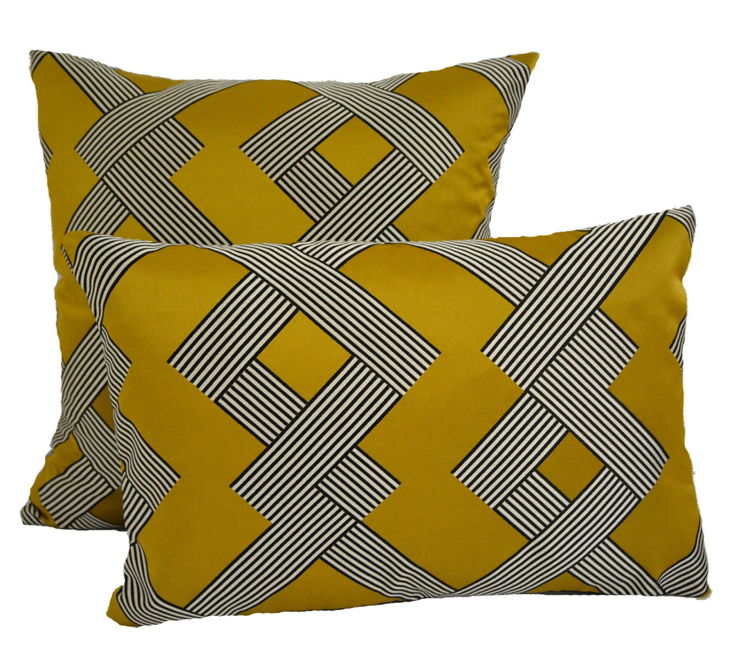 Manuel Canovas - Derain - Anis - Stunning Designer Cushion Cover Modern Home Decor Throw Pillow.