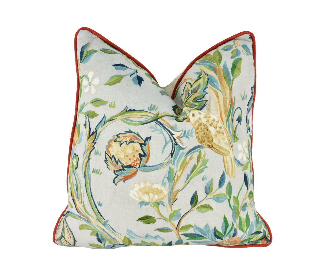 William Morris - Melsetter - Grey - Cushion Cover Throw Pillow Designer Home Decor.