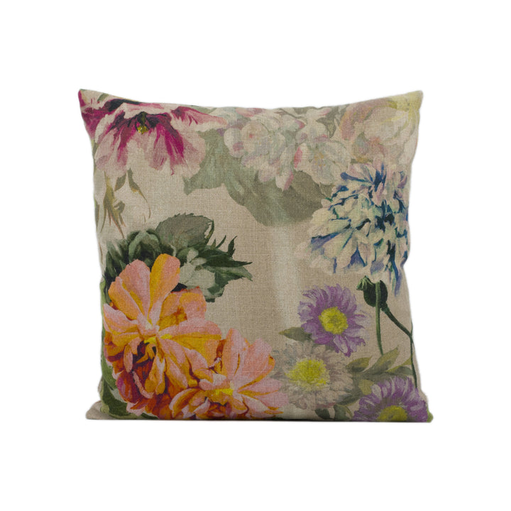 Designers Guild - Delft Flower - Tuberose - Exquisite Layered Blooming Floral Designer Cushion Cover - Luxury Throw Pillow - Handmade Home