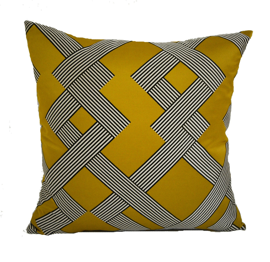 Manuel Canovas - Derain - Anis - Stunning Designer Cushion Cover Modern Home Decor Throw Pillow.