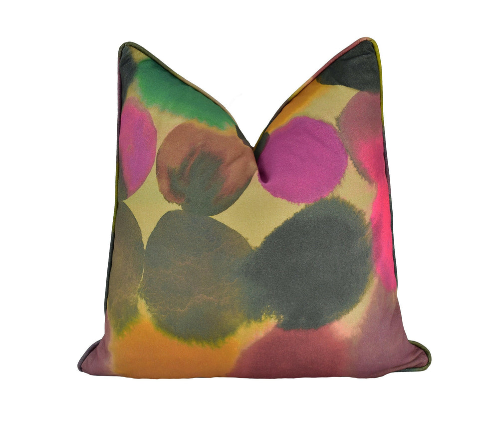 Designers Guild - Sashi - Saffron - Self Piped Cushion Cover Throw Pillow Designer Home Decor.