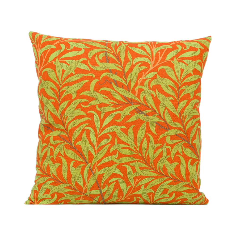 William Morris - Ben Pentreath - Willow Boughs - Tomato / Olive - Cushion Cover Throw Pillow Designer Home Décor.