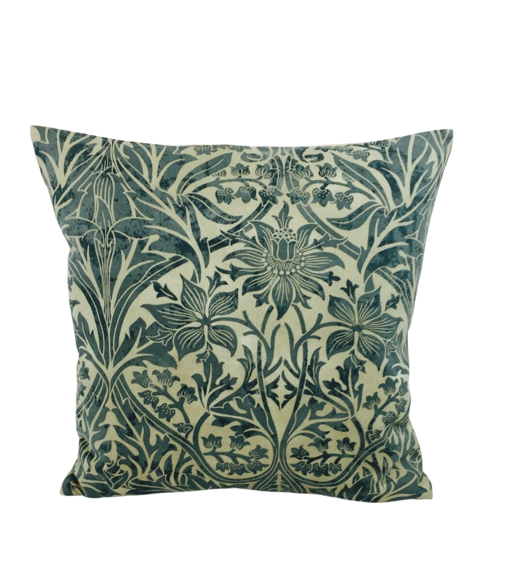 William Morris - Bluebell - Seagreen / Vellum - Cushion Cover Throw Pillow Designer Home Decor.