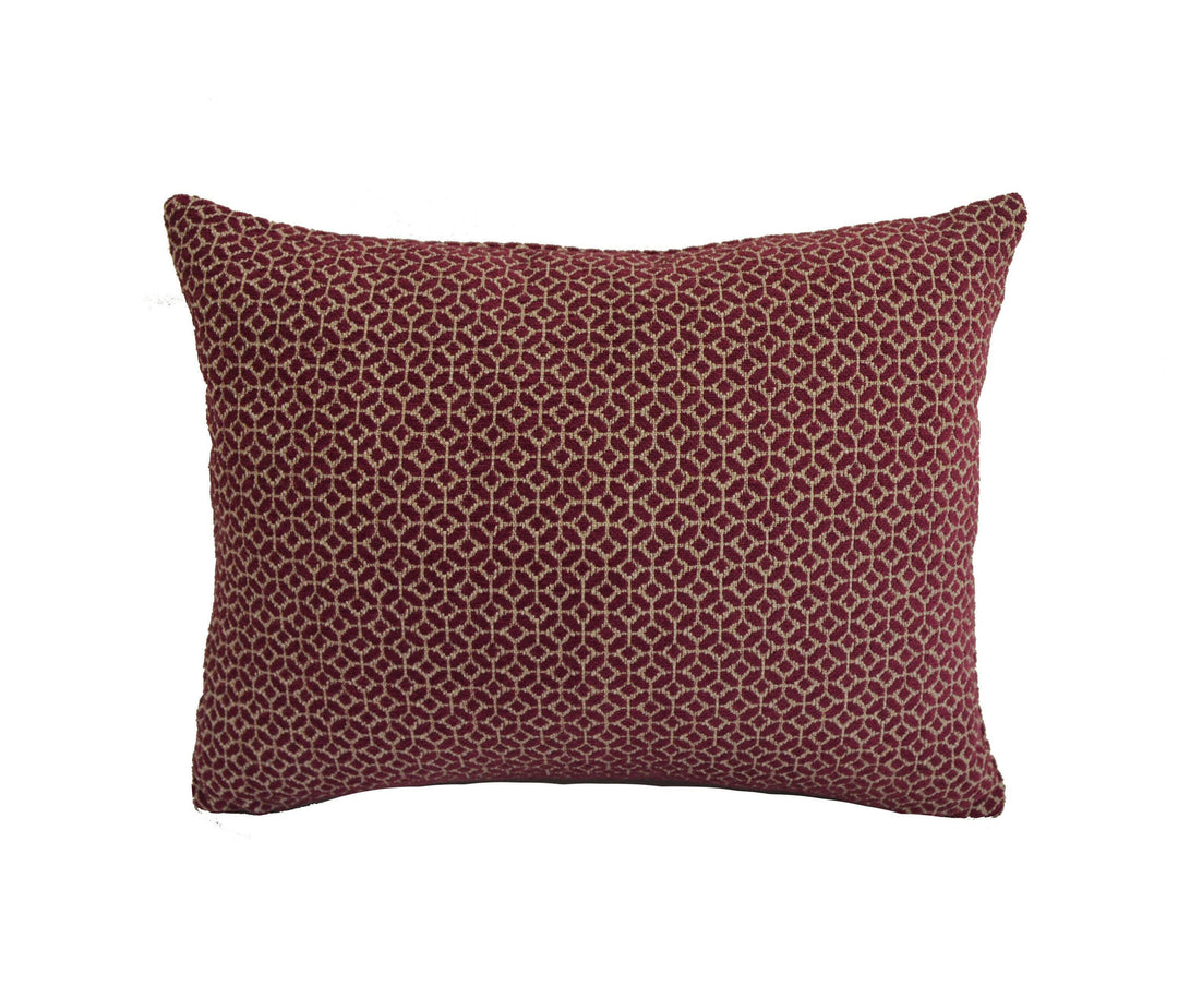 Clarke and Clarke - Orbit - Raspberry - Geometric Cushion Cover Throw Pillow Designer Home Decor.
