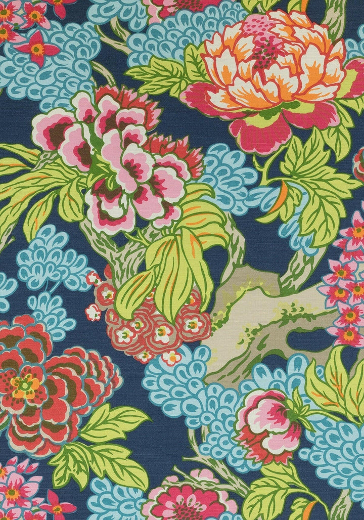 Thibaut - honshu - navy - curtains made to measure drapes designer home decor.