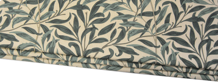 William Morris - Willow Bough - Taupe / Green - Made To Measure Professionally Made Roman Blind.