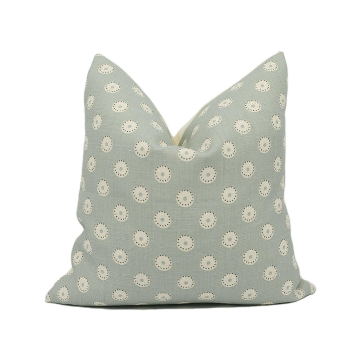 Vanessa Arbuthnott - Pretty Maids - Duck Egg - Scandinavian Geometric Cushion Cover - Handmade Throw Pillow - Designer Home Décor.