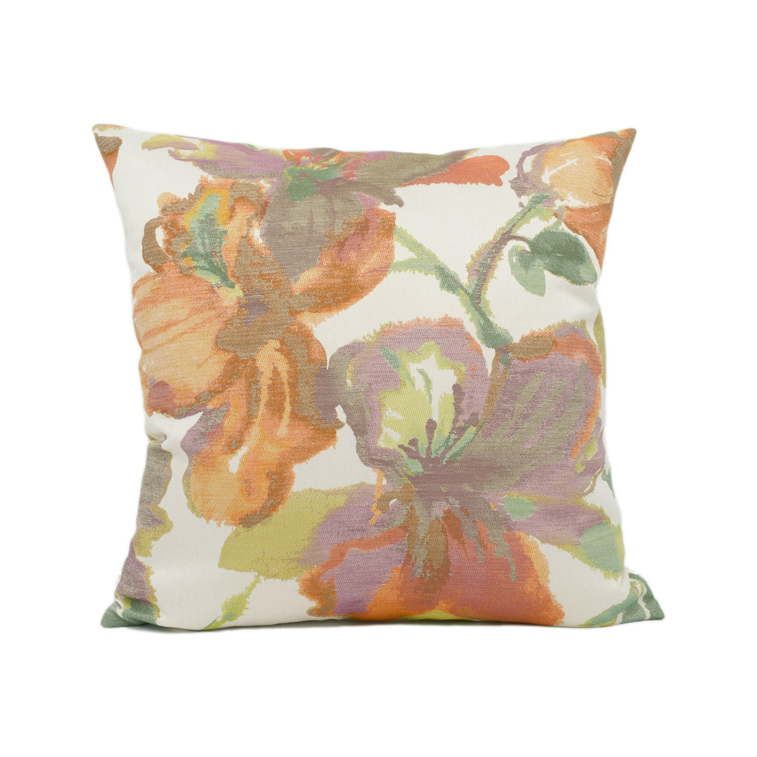 Sunbury Design - Delphine - Garden - Modern Watercolour Inspired Floral Cushion Cover - Handmade Throw Pillow - Designer Home Décor.