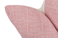 Thumbnail for a close up of a pink and white pillow