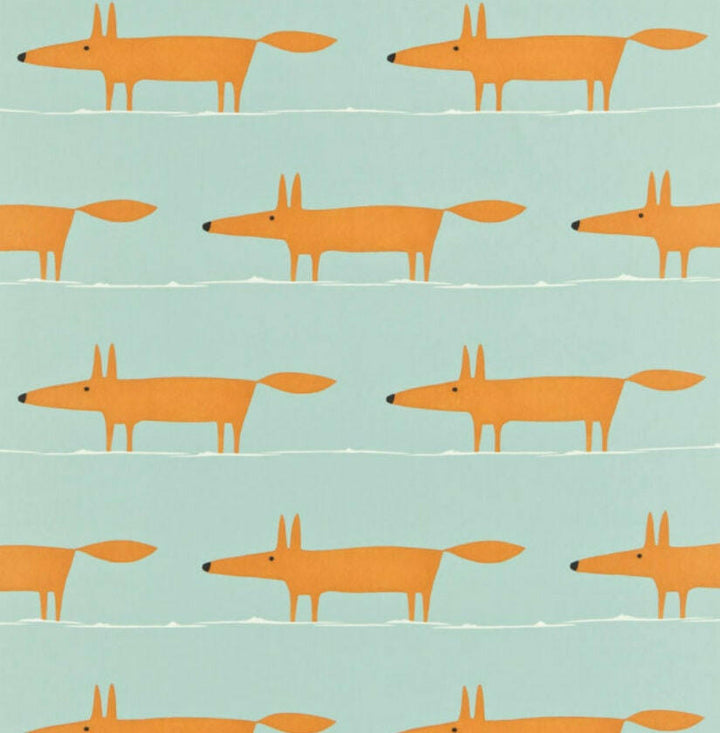 Scion - Mr Fox - Stunning Handmade Lampshade - Many Colours Available - Sunflower / Sky / Neutral / Kiwi / Blush / Tangerine - Home Decor.