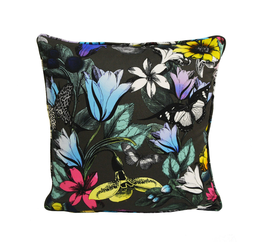Osborne and Little - Tulipan - Colour 2 - Stunning Self Piped Cushion Cover Throw Pillow Designer Home Decor.