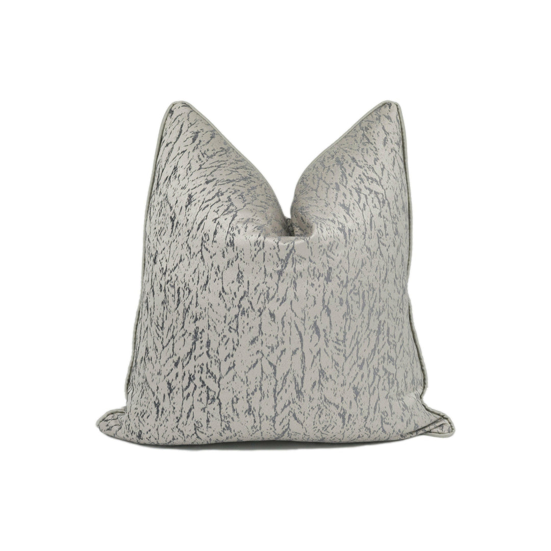 Warwick - Igneous - Graphite - Chic Modern Contrast Piped Cushion Cover - Handmade Throw Pillow - Designer Home Décor.