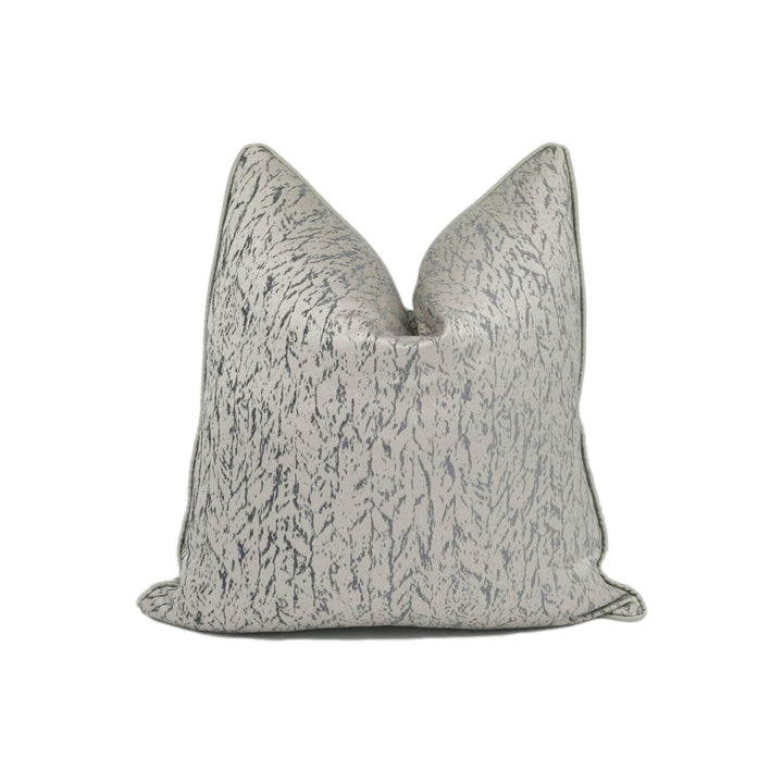 Warwick - Igneous - Graphite - Chic Modern Contrast Piped Cushion Cover - Handmade Throw Pillow - Designer Home Décor.