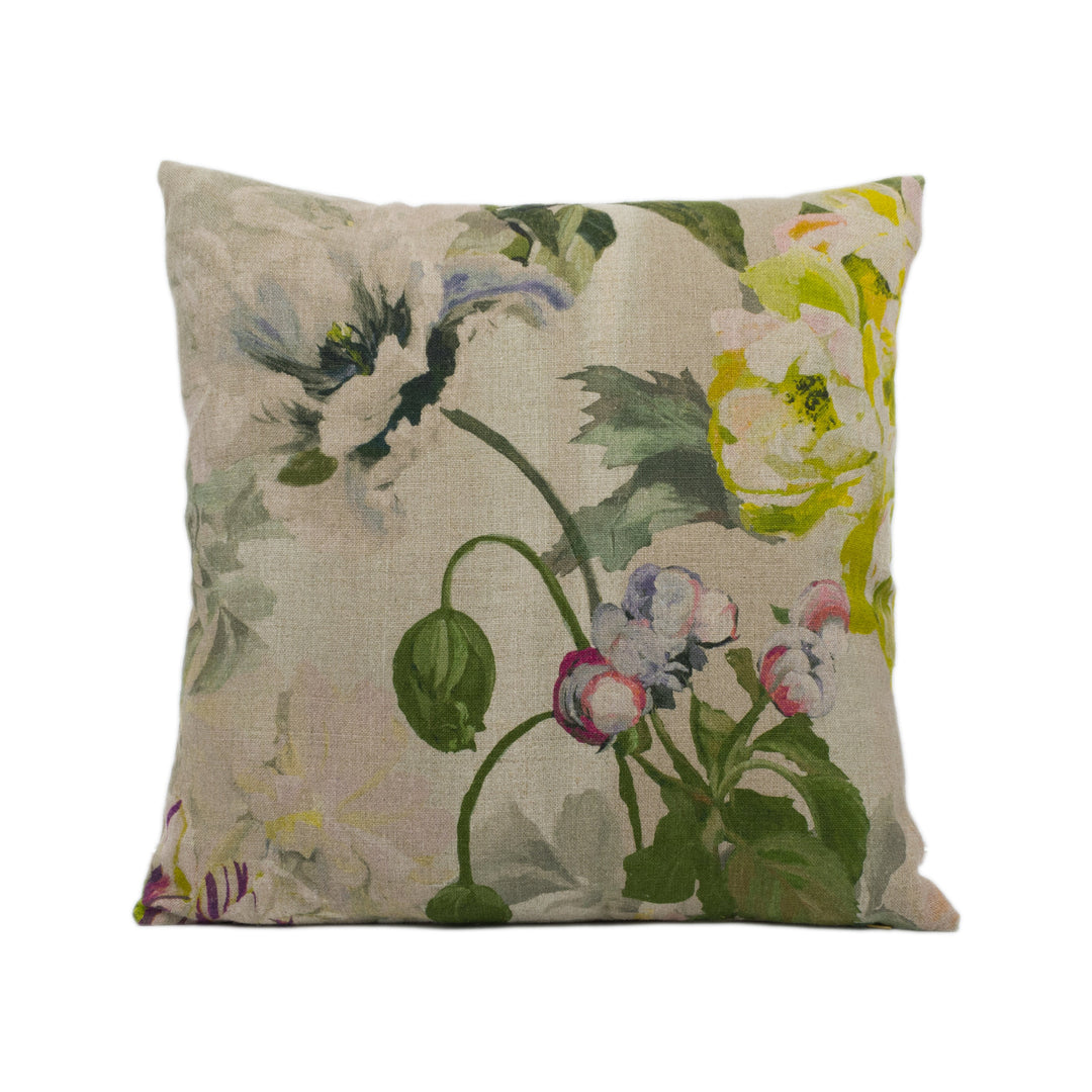 Designers Guild - Delft Flower - Tuberose - Exquisite Layered Blooming Floral Designer Cushion Cover - Luxury Throw Pillow - Handmade Home