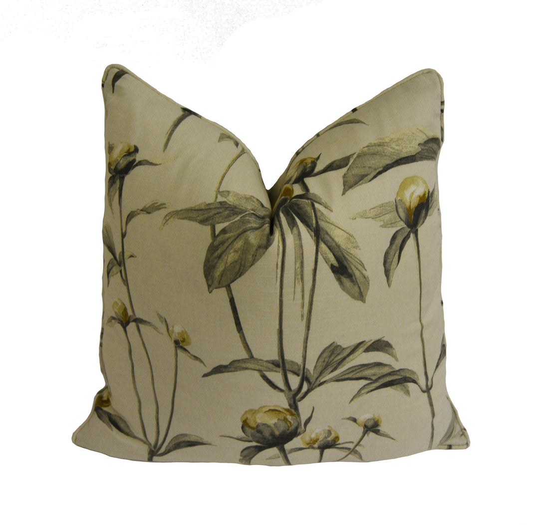 Prestigious Textiles - Clarendon - Flannel - Stunning Self-Piped Cushion Cover Throw Pillow Designer Home Decor.