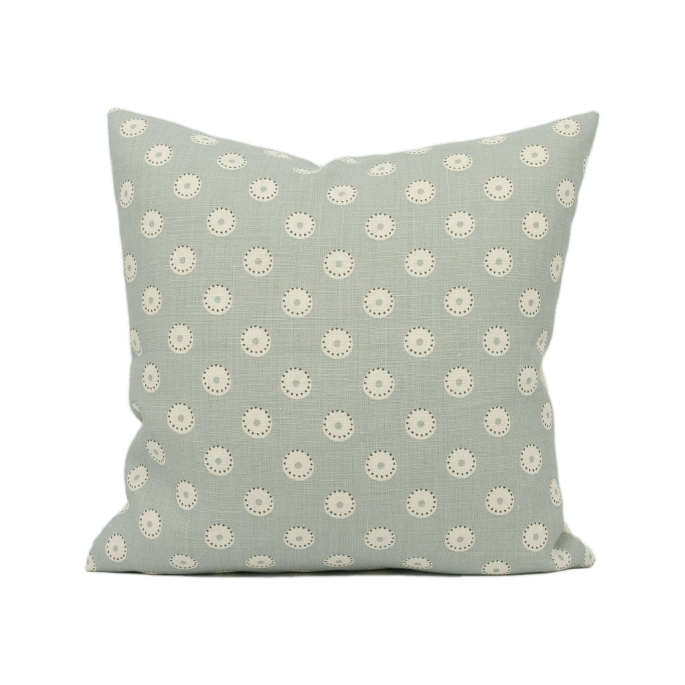 Vanessa Arbuthnott - Pretty Maids - Duck Egg - Scandinavian Geometric Cushion Cover - Handmade Throw Pillow - Designer Home Décor.