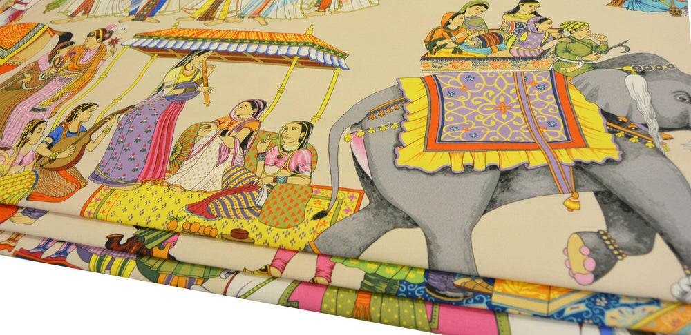 Manuel Canovas - Kalinda - Tangerine - Made To Measure Professionally Made Roman Blind.