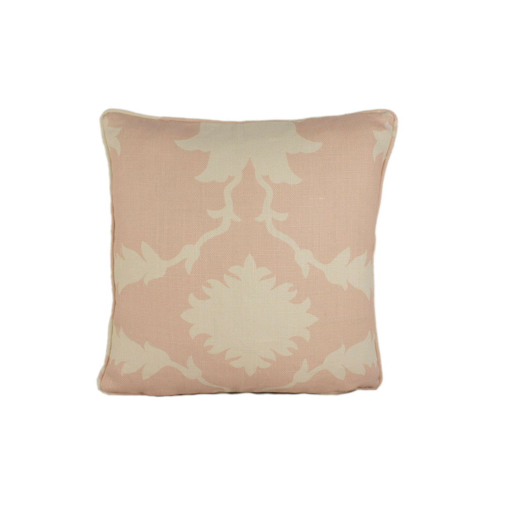 Mary McDonald for Schumacher - Garden Of Persia - Blush Conch - Graphic Persian Inspired Designer Cushion Cover - Handmade Throw Pillow.