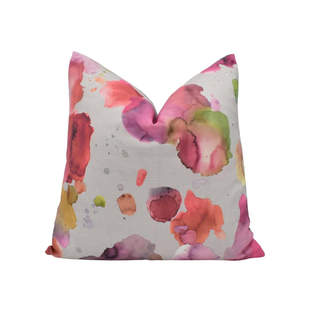 Voyage - Cloud Burst - Russett - Gorgeous Watercolour Cloud Designer Cushion Cover - Luxury Throw Pillow - Handmade Home Decor.