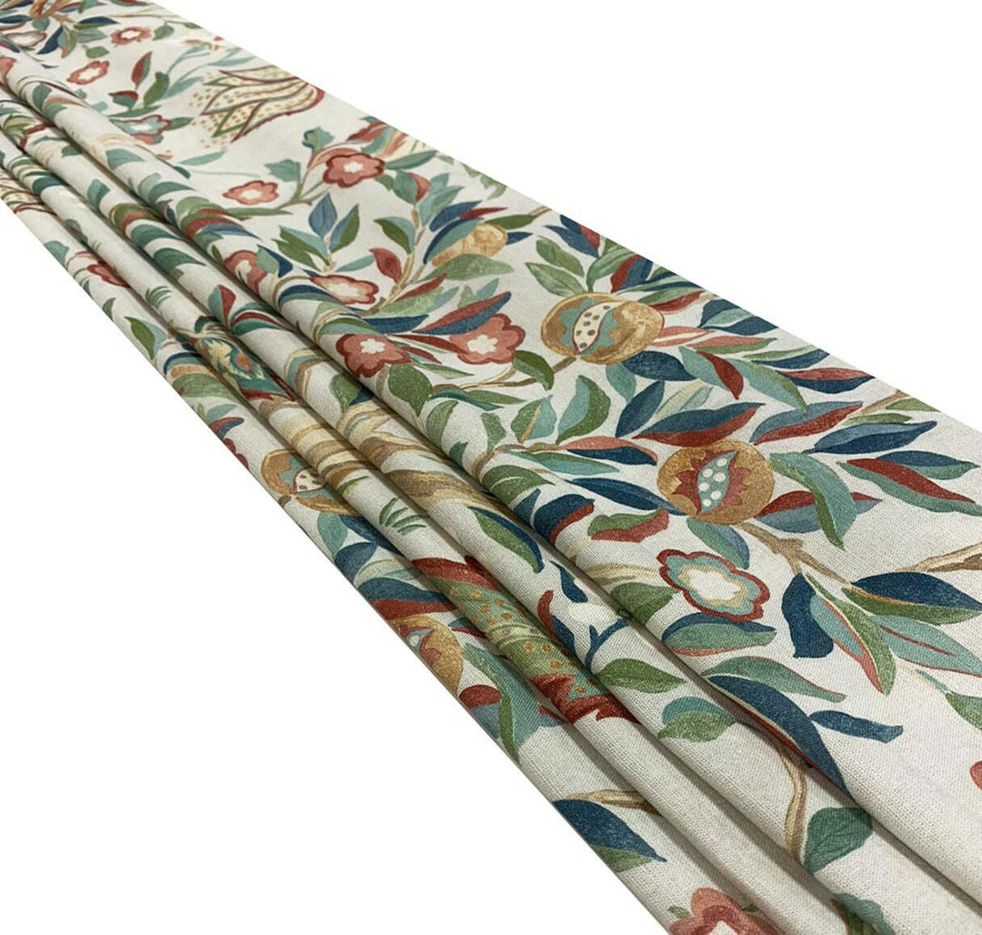 William Morris - Melsetter - Linen - Made To Measure Professionally Made Roman Blind.
