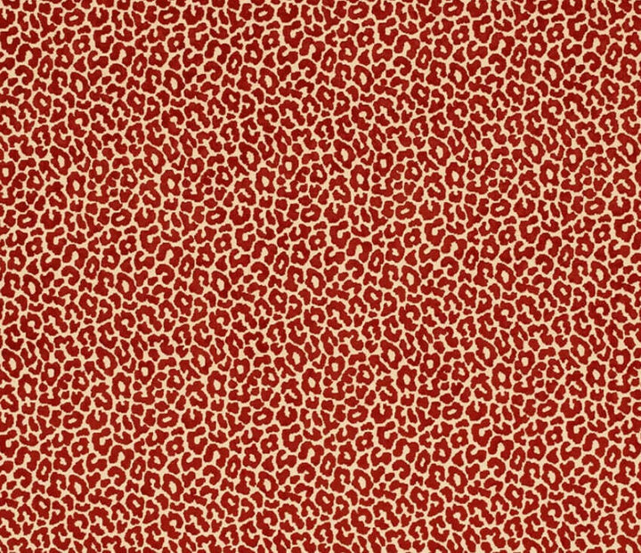 Timothy Corrigan for Schumacher - Madeleine - Grenadine - Luxurious Leopard Print Velvet Designer Cushion Cover - Handmade Throw Pillow.