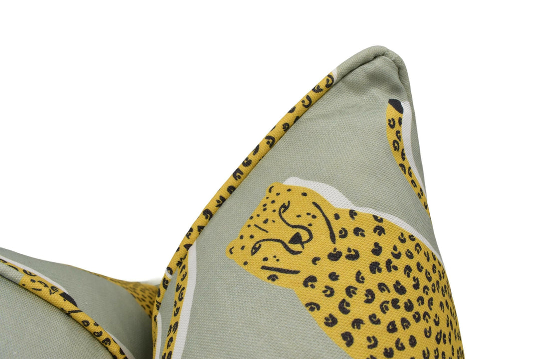 Scion - Lionel - Honey - Confident Playful Lion Cat Cute Designer Cushion Cover - Luxury Throw Pillow Handmade Home Decor Scatter Sofa.