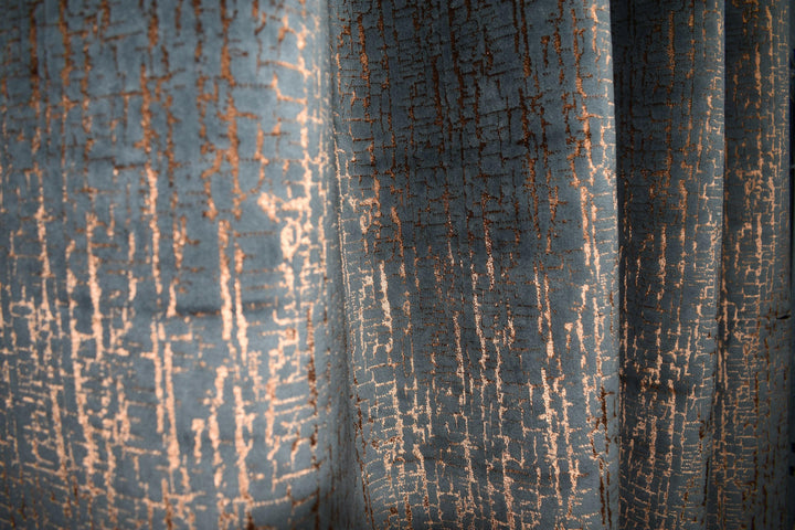 Kai - Adorna - Copper - Made to Measure Curtains, Designer Drapery panels Home Décor.