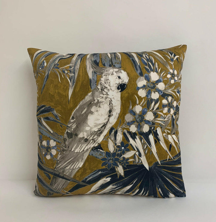 Weymss Aves 02 Brass - Cushion Cover Pillow Throw Designer Home Decor.