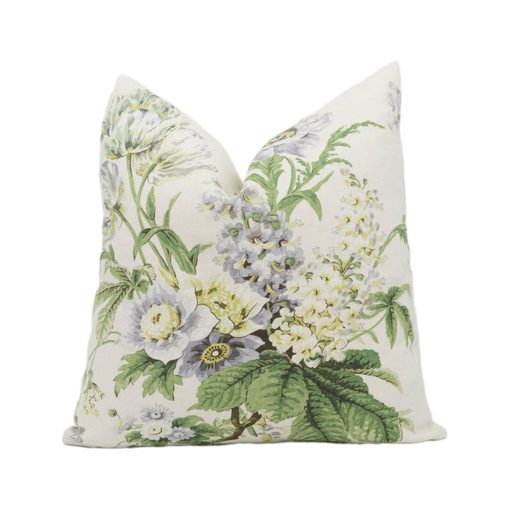 Sanderson - Tournier - Silver / Cream - Cushion Cover Throw Pillow Stunning Designer Home Décor.