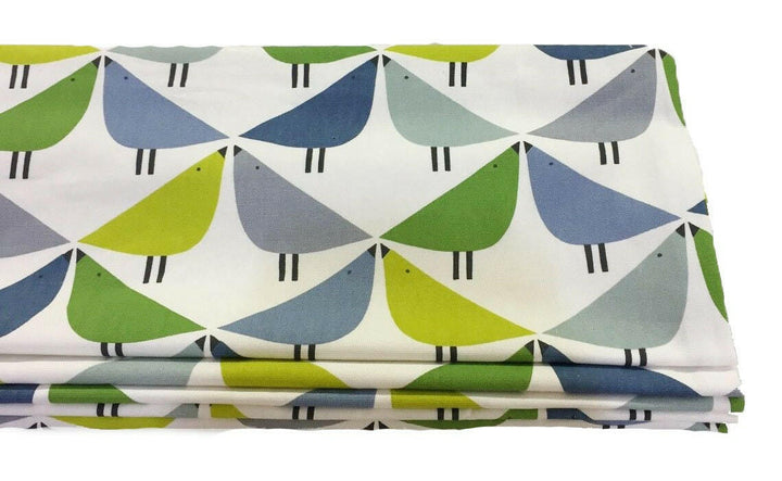 Scion -Lintu - Gecko/Pacific/Glazier  Made To Measure Professionally Made Roman Blind.